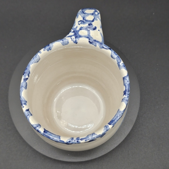 Marshall Texas Stoneware Pottery Mug Snowman Cardinal Broom Coffee Cup Cocoa Tea - Picture 5 of 8